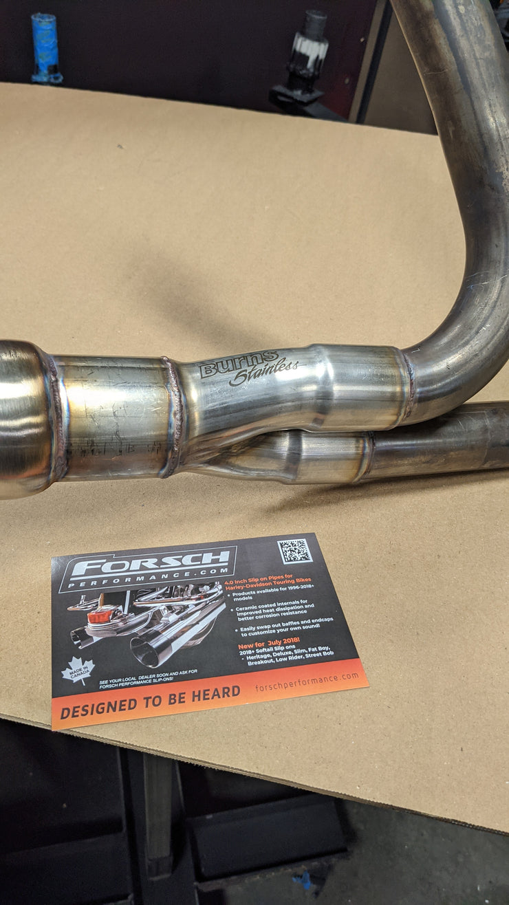 Forsch Performance Angry M8 Touring - Track Mod Header Pipe