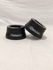 4.5" Highflow Billet Aluminum Endcaps (2pcs + hardware)